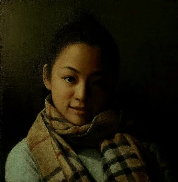 中国当代青年油画家郭媚油画作品欣赏