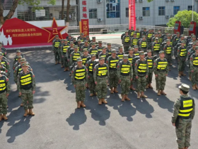 娄星区召开2025年度基干民兵点验大会