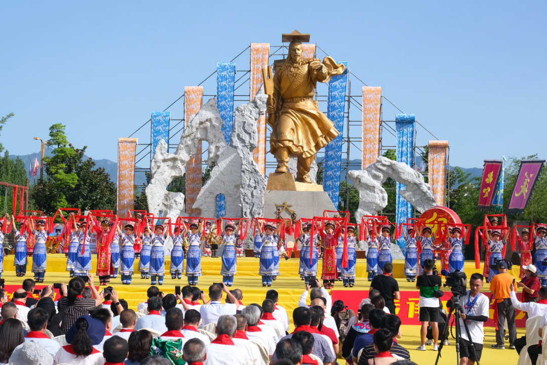 第二届海峡两岸大禹文化交流活动暨2020年大禹诞辰祭祀典礼在四川北川县举行