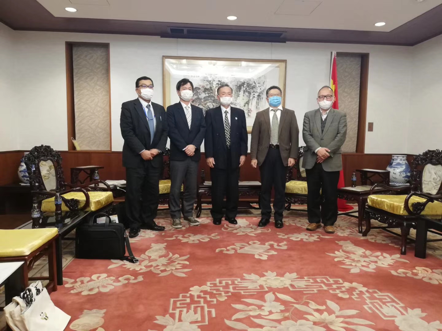 为推进国内外観光再开,鸟取県観光局一行访问中国驻大阪总领事馆、中国银行大阪支行、吉祥航空大阪支社、大阪观光局、中日新報-图片2