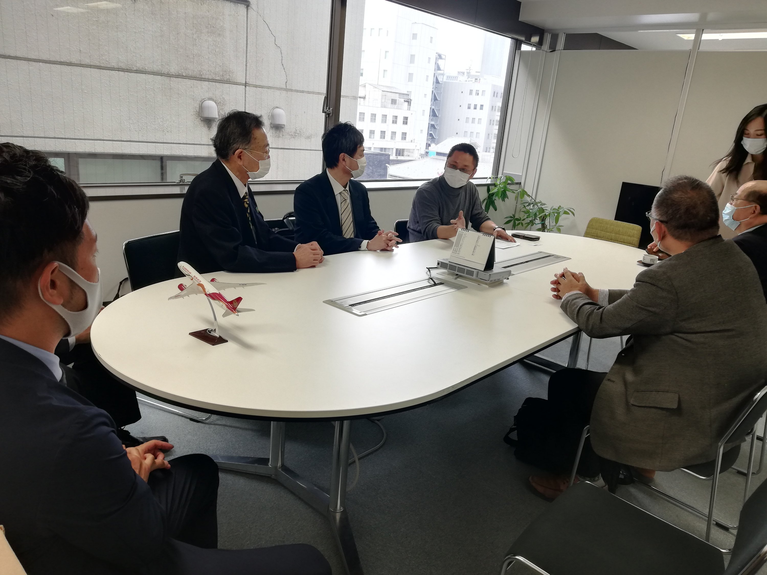 为推进国内外観光再开,鸟取県観光局一行访问中国驻大阪总领事馆、中国银行大阪支行、吉祥航空大阪支社、大阪观光局、中日新報-图片6