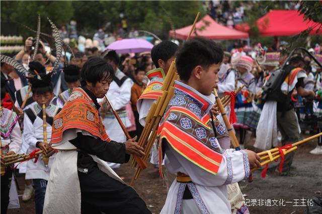 苗族芦笙舞(滚山珠)国家级传承人 ——王景才-图片12