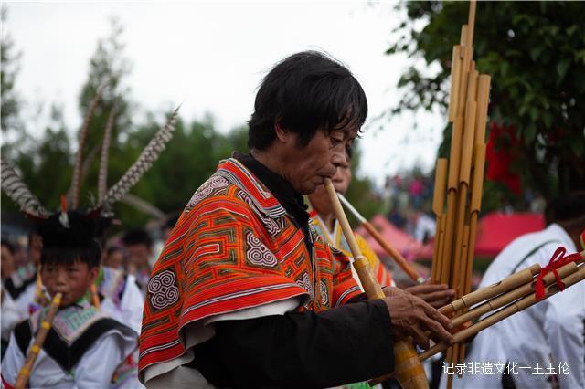 苗族芦笙舞(滚山珠)国家级传承人 ——王景才-图片31
