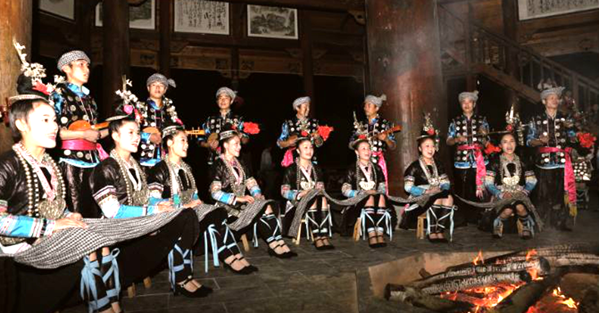 世界非遗侗族大歌——行歌坐月侗族人的无字情书-图片2