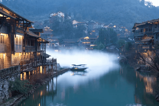 《极限挑战》拍摄的乌江寨，景色媲美乌镇，不输西塘