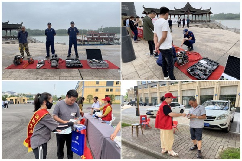 铜陵市消防救援支队多种形式开展消防产品宣传